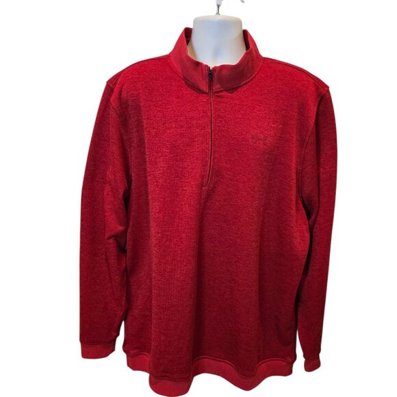 Under Armour Red Sweater Men’s Pull Over 3XL - Picture 1 of 7